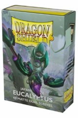 Dragon Shield DUAL MATTE Japanese-Size Sleeves - Eucalyptus - 60ct